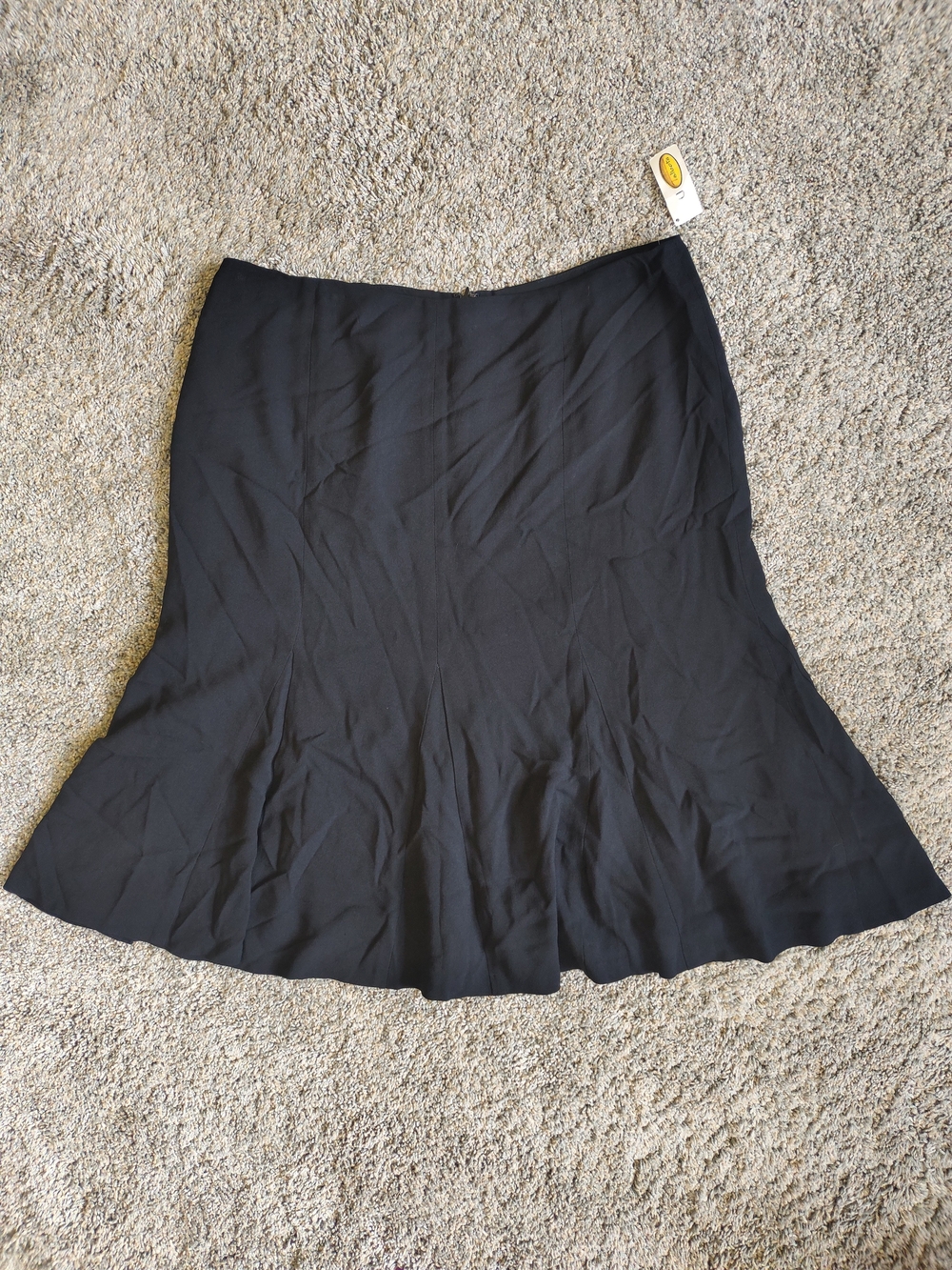 Talbots Black A-Line Skirt